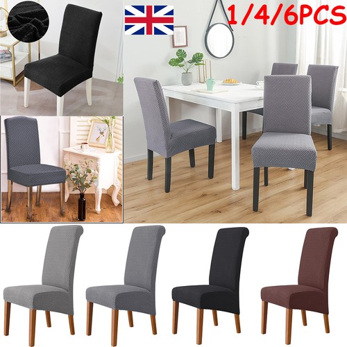 Dining chair seat covers - 6x,