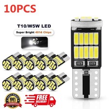 10x 501 T10 Led Bulbs Side Light Error Free Canbus 26 Smd W5W Xenon Bright White
