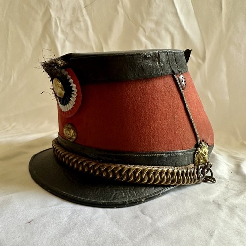 1880s french infantry shako - french,