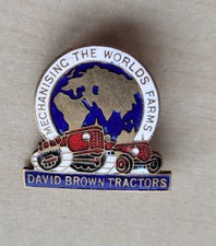 Vintage enamel David Brown