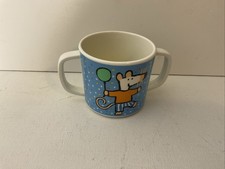 Maisie Mouse Melamine Cup Two Handle Non Tip Rare My First