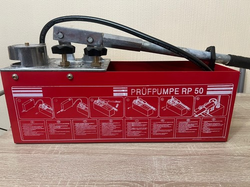 Hydrostatic pressure test pump - pressure,