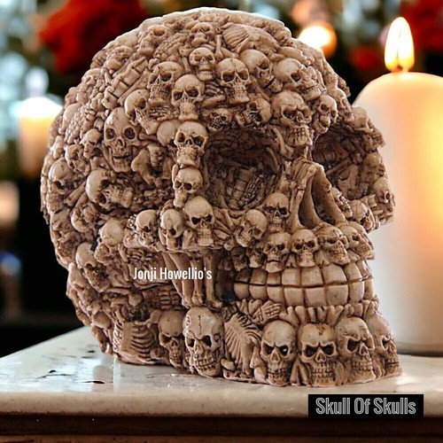 Multiple skulls head - multiple,