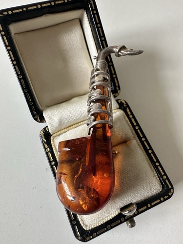 Sterling silver baltic amber - sterling,