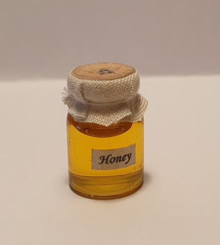 Miniature food jar honey - miniature, of