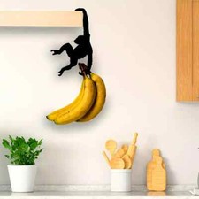 Rustic Wooden Monkey Hook