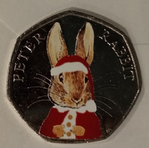 50p peter rabbit 2016 - rabbit,