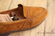 Edward Green Tan Brown Suede