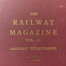 THE RAILWAY MAGAZINE BOUND VOLUME 96 January To December 1950 Antiquarian