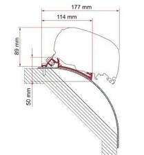 Fiamma F80/F65 Adapter Kit