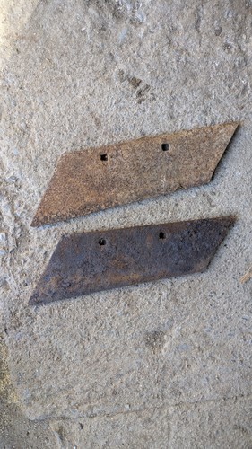 Ransome plough parts - ., shins