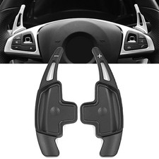 Steering Wheel Paddle Shifter Extension Fit Mercedes-Benz A B C E CLA CLS Black