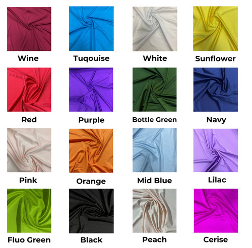 Plain lycra fabric ways - plain,