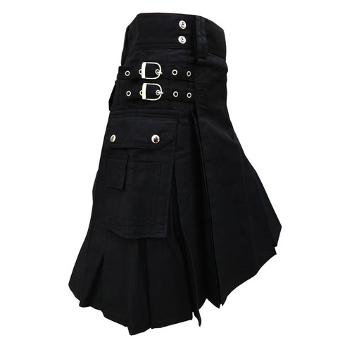 Men hybrid black cotton - men's,