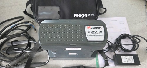 Megger dlro10 10a low - megger,