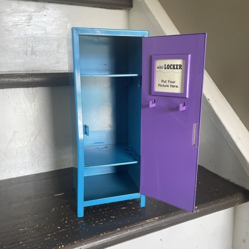 Vintage purple blue metal - blue,