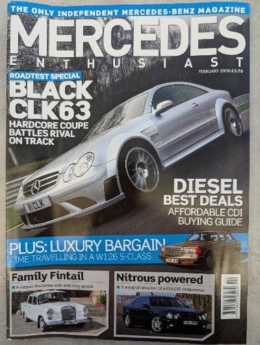 Mercedes enthusiast magazine - mercedes,