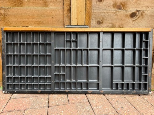 Vintage printers tray - printers,