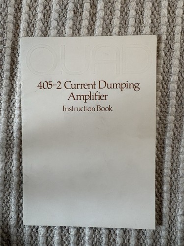 Quad 405 current dumping - 405-2,