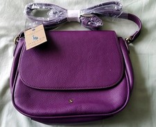 Joules Burgundy Saddle Bag
