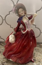 ROYAL DOULTON AUTUMN BREEZES FIGURINE ENGLAND HN1934 EXCELLENT 