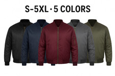 Classic Mens Bomber Jacket
