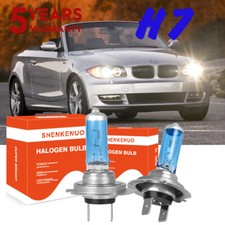 For Bmw 3 Series E90 E91 H7 Halogen  Headlight Bulbs 100W 4200K Lamp 12V kit