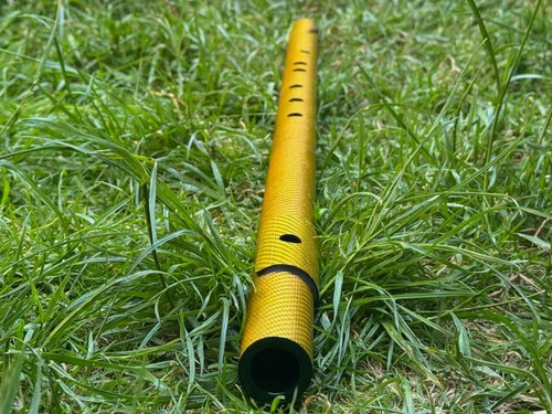 Golden bansuri low a - a, flute