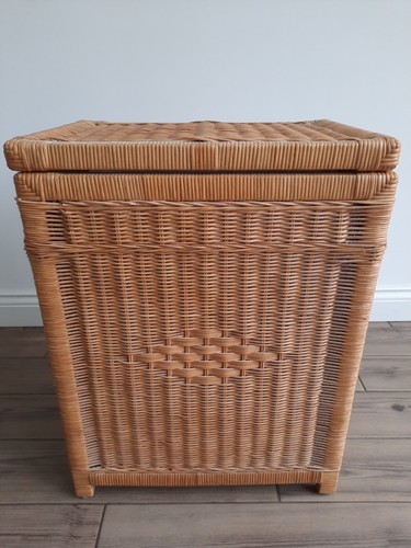 Wicker laundry basket rattan - laundry,