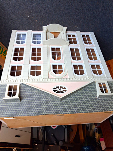 Wooden storey georgian - wooden, 3-storey