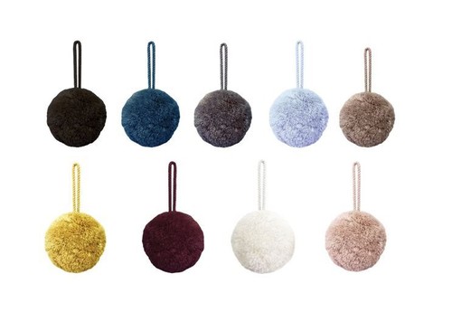 Large pom key tassels - pom,