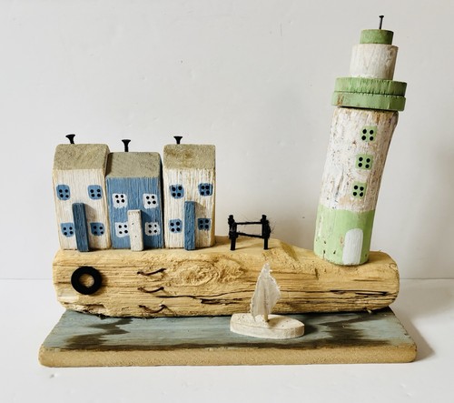 Handmade driftwood art - driftwood,