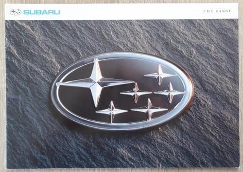 Subaru range brochure - range,