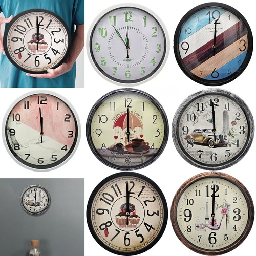 Ohs wall clock - round, analogue