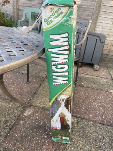 Garden games wigwam canvas - garden,