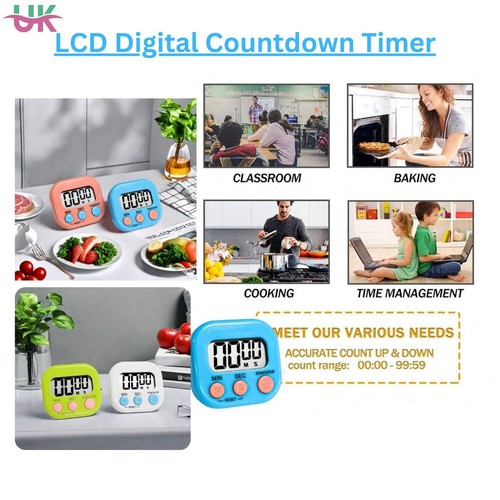 Lcd digital countdown timer - lcd,