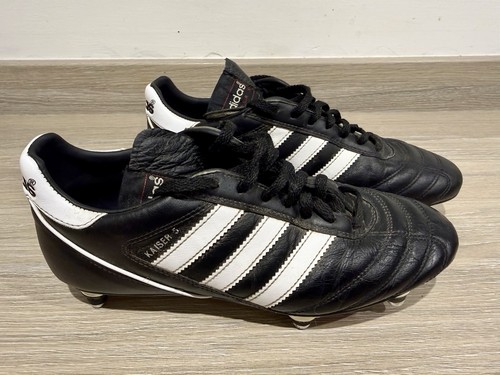 Adidas kaiser black leather - adidas,