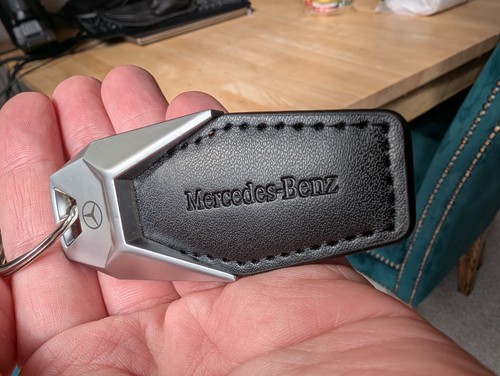 Mercedes benz keyring black - keyring,