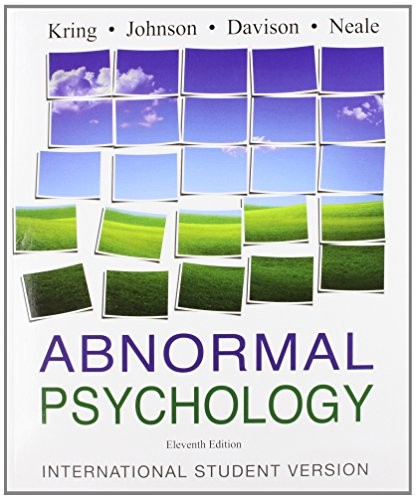 Abnormal psychology kring - abnormal, psychology,