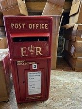 Post Box ER Cast Iron Wall