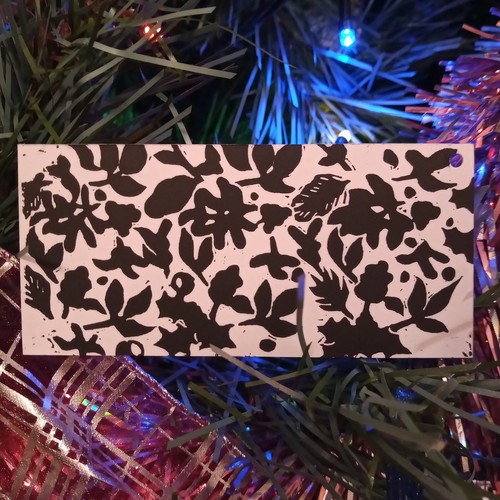 Winter holly foliage gift - foliage,