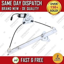 VW FOX 2005-2011 FRONT RIGHT DRIVERS SIDE WINDOW REGULATOR WITH MOTOR