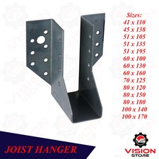 JOIST HANGERS HEAVY DUTY FACE