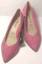 TAMARIS SIZE 4 PINK SUEDE