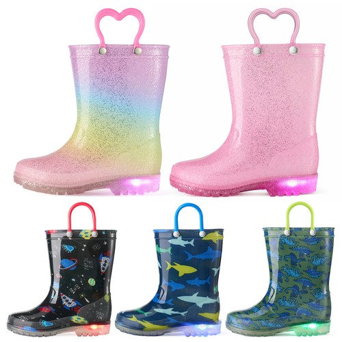 Hisea kids light rain boots - hisea,