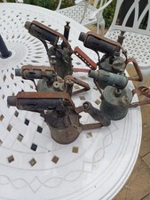 5 Vintage Brass Blow Lamp