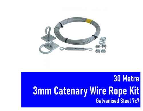 Catenary wire kit galvanised - catenary, 7