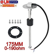 175mm Fuel Level Sender Water Level Gauge Sensor 0-190 ohms for Car Truck Boat