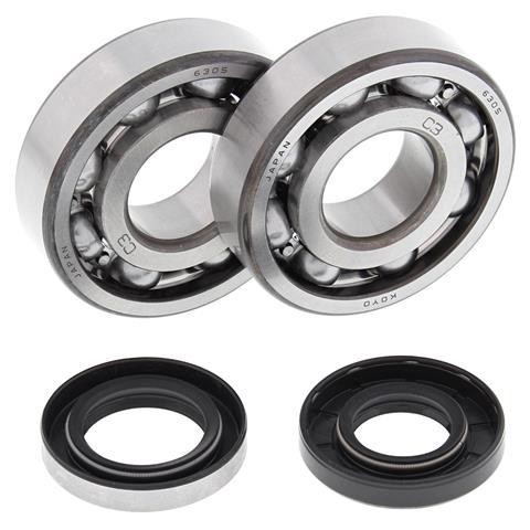 Crank bearing and - crank, seal