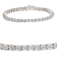 Moonstone Tennis Bracelet –